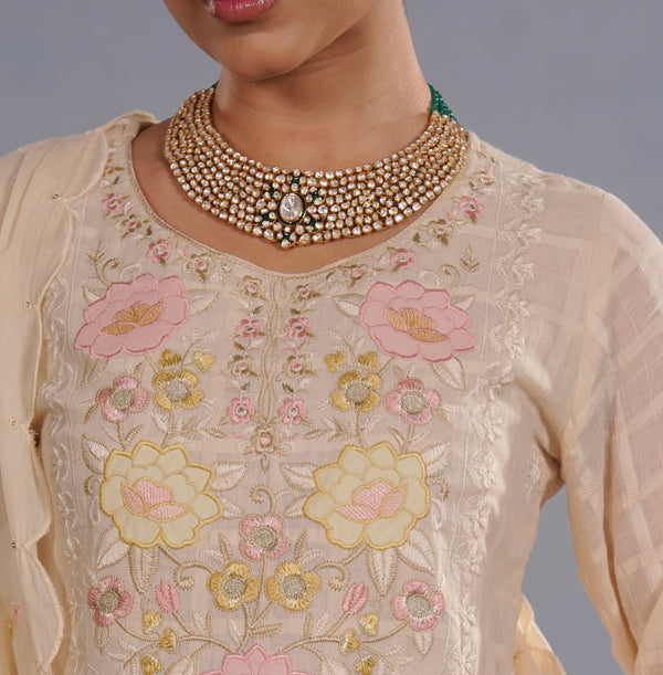 Mahira Polki Jadau Necklace