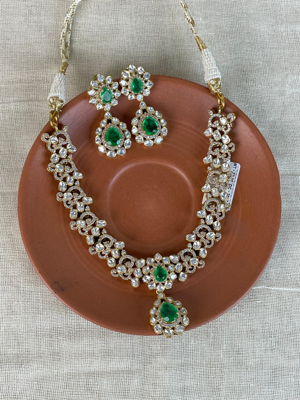 Mahika Polki Jadau Necklace